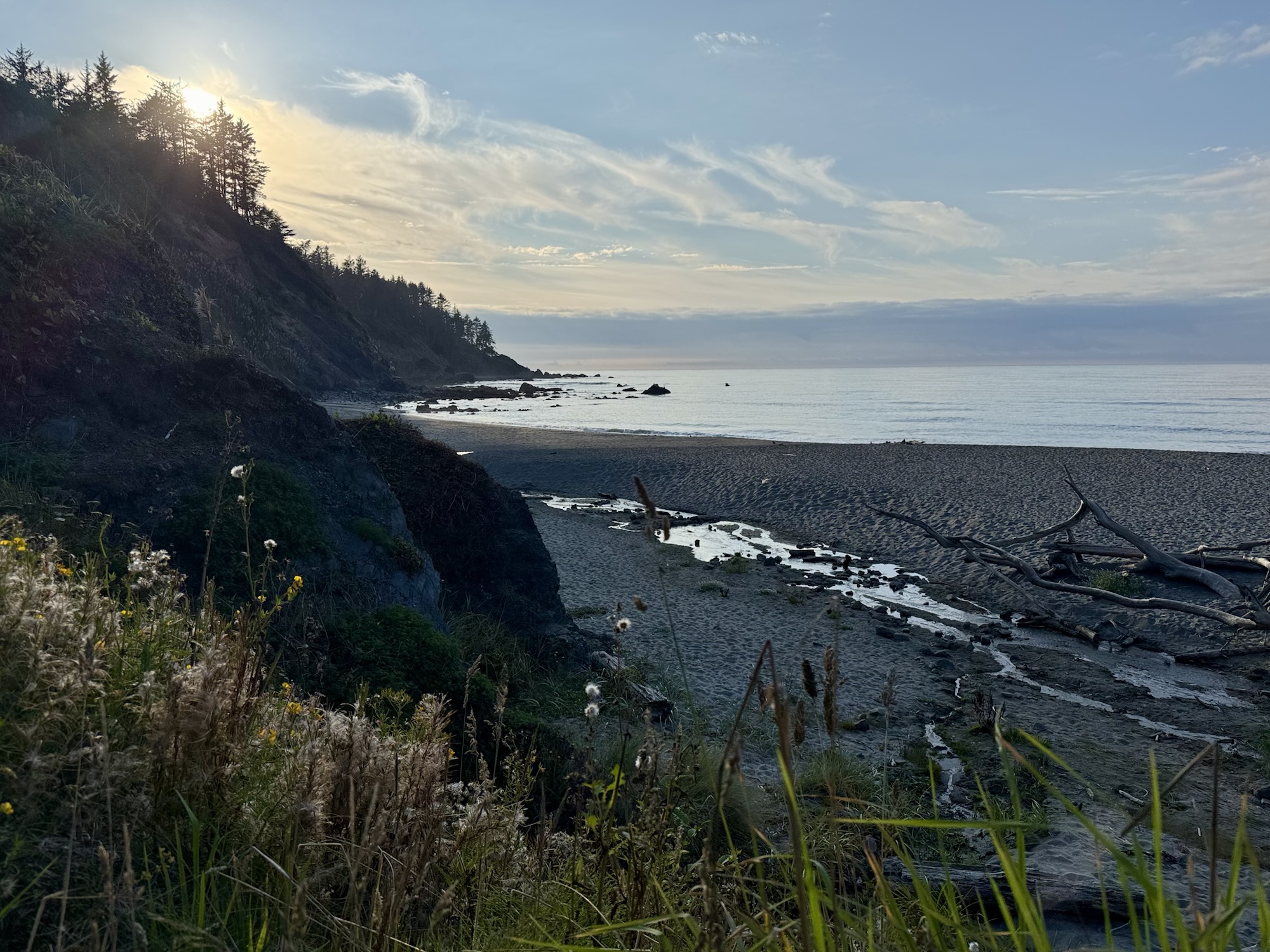 Agate Beach in Trinidad, California.